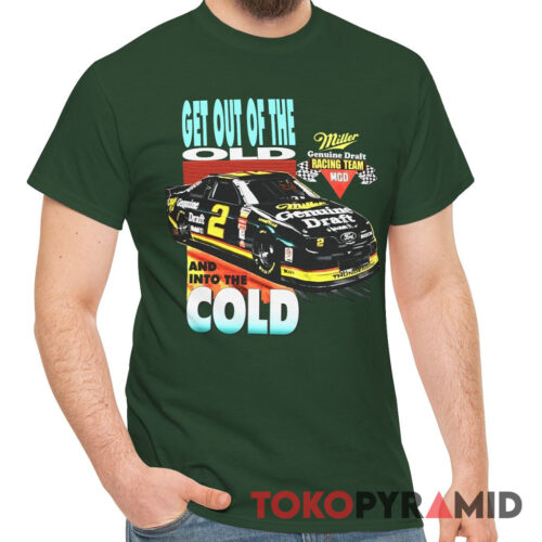 Vintage Nascar 1994 Rusty Wallace T shirt Miller Genuine Draft T Shirt