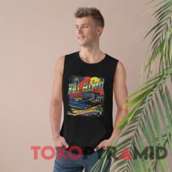 Vintage Nascar 1995 Bill Elliott 94 Batman Forever Mcdonald's Black Tank Top