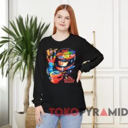 Vintage Nascar 1995 Jeff Gordon T shirt Winston Cup Champion Black Long sleeved