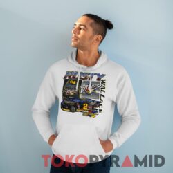 Vintage Nascar 1996 Rusty Wallace Miller Built For Speed T-shirt 4 Vintage Nascar 1996 Rusty Wallace Miller Built For Speed White Hoodie