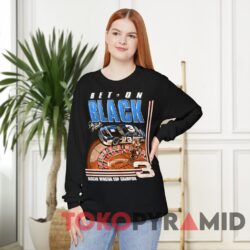 Vintage Nascar 1997 Dale Earnhardt T-shirt Bet On Black Winston Cup Champion 2 Vintage Nascar 1997 Dale Earnhardt T shirt Bet On Black Winston Cup Champion Black Long sleeved