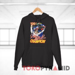 Vintage Nascar 1998 Dale Earnhardt Tee Daytona 500 Champion Black Hoodie