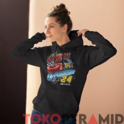 Vintage Nascar 1998 Jeff Gordon 24 G force Black Hoodie