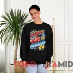 Vintage Nascar 1998 Jeff Gordon 24 G force Black Long sleeved