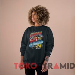 Vintage Nascar 1998 Jeff Gordon 24 G force Black Sweatshirt