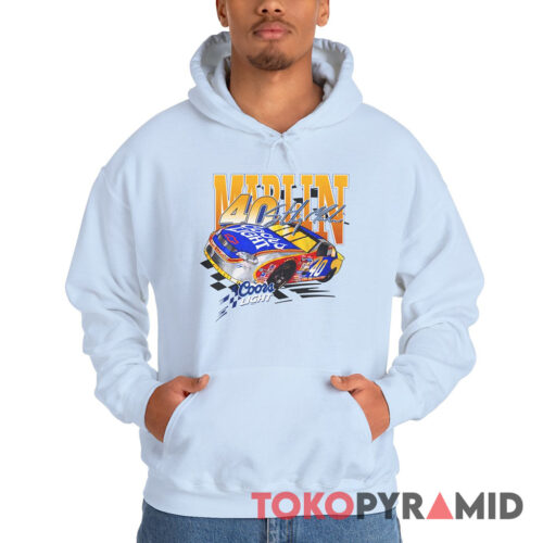 Vintage Nascar 1998 Sterling Marlin Coors Light Hoodie Vintage Nascar 1998 Sterling Marlin Coors Light Hoodie