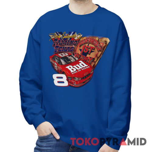 Vintage Nascar 2000 Dale Earnhardt Jr T shirt Budweiser Taming Texas Sweatshirt Vintage Nascar 2000 Dale Earnhardt Jr T shirt Budweiser Taming Texas Sweatshirt