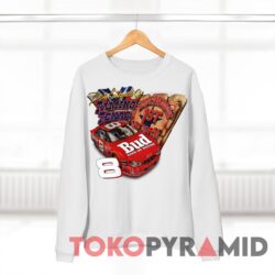 Vintage Nascar 2000 Dale Earnhardt Jr. T-shirt Budweiser Taming Texas 4 Vintage Nascar 2000 Dale Earnhardt Jr. T shirt Budweiser Taming Texas White Sweatshirt