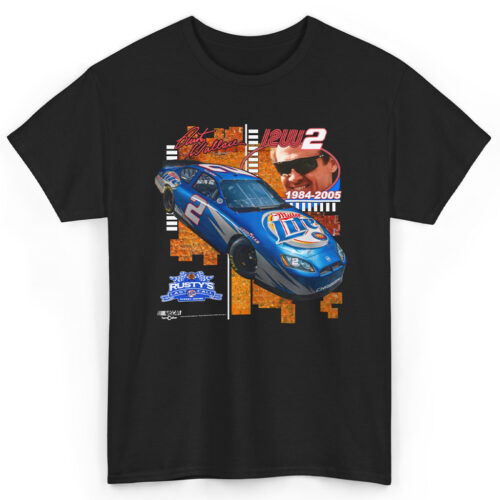 Vintage Nascar 2005 Rusty's Last Call Miller Lite T Shirt