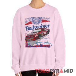 Vintage Nascar Bill Elliott Budweiser Racing Sweatshirt
