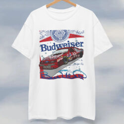 Vintage Nascar Bill Elliott Budweiser Racing T Shirt