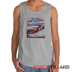 Vintage Nascar Bill Elliott Budweiser Racing Tank Top