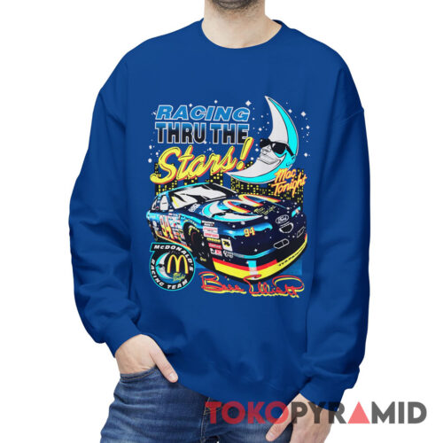 Vintage Nascar Bill Elliott McDonald's Mac Tonight Sweatshirt
