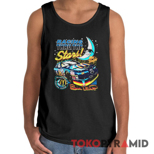 Vintage Nascar Bill Elliott McDonald's Mac Tonight Tank Top