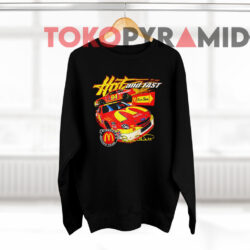 Vintage Nascar Bill Elliott McDonalds Hot And Fast T-shirt 4 Vintage Nascar Bill Elliott Mcdonalds Hot And Fast Black Sweatshirt