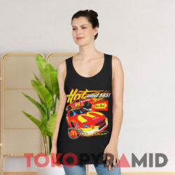 Vintage Nascar Bill Elliott McDonalds Hot And Fast T-shirt 3 Vintage Nascar Bill Elliott Mcdonalds Hot And Fast Black Tank Top