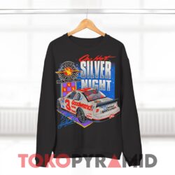 Vintage Nascar Dale Earnhardt One Hot Silver Night T-shirt 3 Vintage Nascar Dale Earnhardt One Hot Silver Night Black Sweatshirt