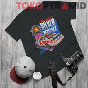 Vintage Nascar Dale Earnhardt One Hot Silver Night T shirt