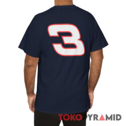 Vintage Nascar Dale Earnhardt Real Men Wear Black And Silver Shirt Back