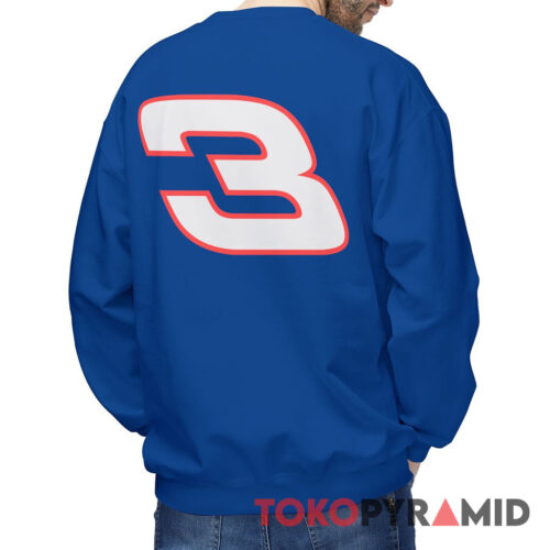 Vintage Nascar Dale Earnhardt Real Men Wear Black And Silver Sweatshirt