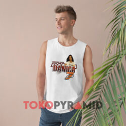 Vintage Nascar Danica Patrick 7 Inaugural Season White Tank Top