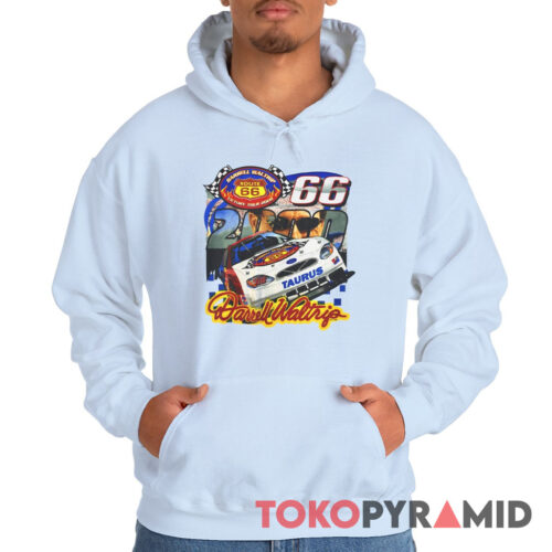Vintage Nascar Darrell Waltrip T shirt Victory Tour 2000 Route 66 Hoodie