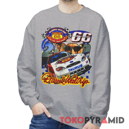 Vintage Nascar Darrell Waltrip T shirt Victory Tour 2000 Route 66 Sweatshirt