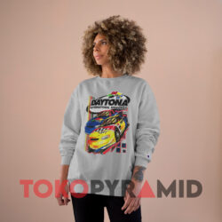 Vintage Nascar Daytona International Speedway Grey Sweatshirt