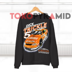 Vintage Nascar Dick Trickle 5 Schneider Motorsport Black Sweatshirt