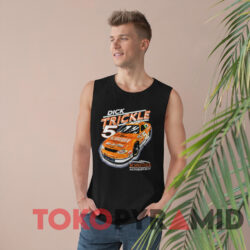 Vintage Nascar Dick Trickle 5 Schneider Motorsport Black Tank Top