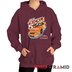 Vintage Nascar Dick Trickle 5 Schneider Motorsport Hoodie