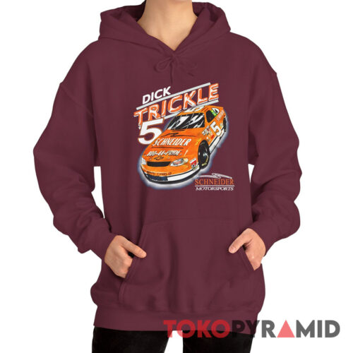 Vintage Nascar Dick Trickle 5 Schneider Motorsport Hoodie