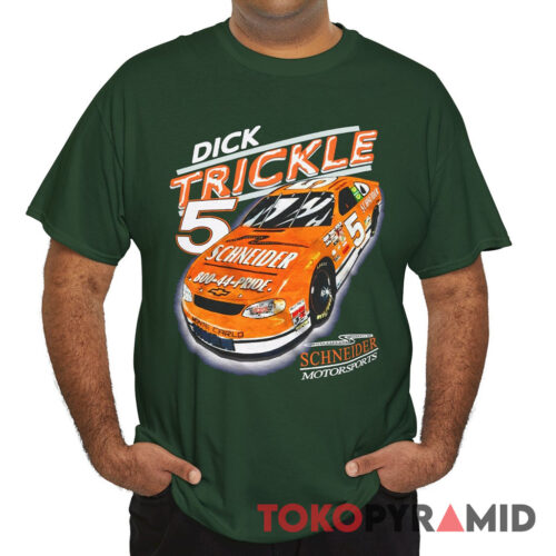 Vintage Nascar Dick Trickle 5 Schneider Motorsport Shirt