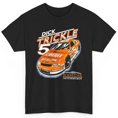 Vintage Nascar Dick Trickle 5 Schneider Motorsport T Shirt
