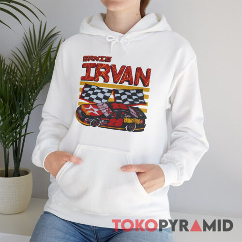 Vintage Nascar Ernie Irvan 28 Havoline Hoodie