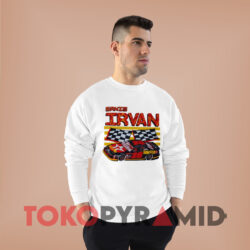 Vintage Nascar Ernie Irvan 28 Havoline White Sweatshirt