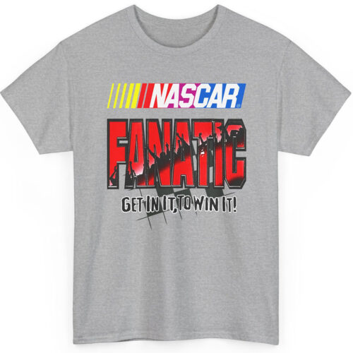 Vintage Nascar Fanatic Get In It To Win It T Shirt