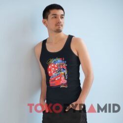 Vintage Nascar Jeff Gordon Dupont On A Winning Roll Black Tank Top