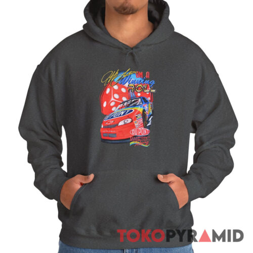 Vintage Nascar Jeff Gordon Dupont On A Winning Roll Hoodie Vintage Nascar Jeff Gordon Dupont On A Winning Roll Hoodie