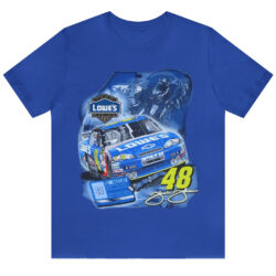 Vintage Nascar Jimmie Johnson Lowe's T-shirt 5 Vintage Nascar Jimmie Johnson Lowes T shirt