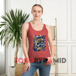 Vintage Nascar Kevin Harvick America Online Red Tank Top