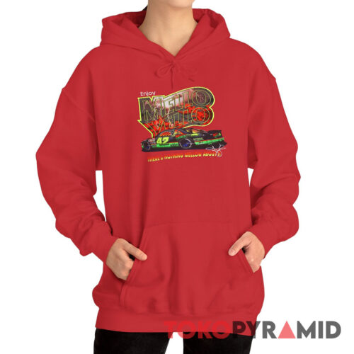 Vintage Nascar Kyle Petty Mellow Yello Hoodie