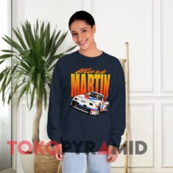 Vintage Nascar Mark Martin 6 Valvoline T-shirt 3 Vintage Nascar Mark Martin 6 Valvoline Navy Long sleeved