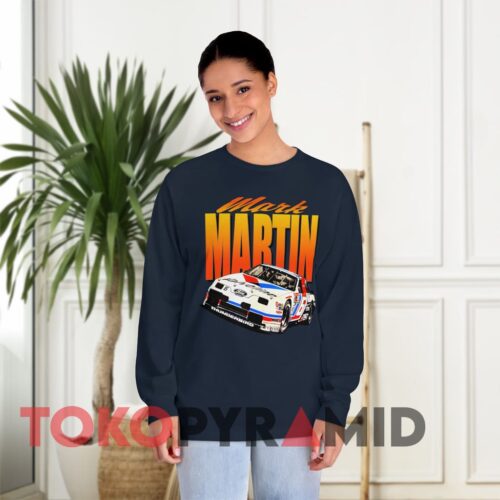 Vintage Nascar Mark Martin 6 Valvoline Navy Long sleeved Vintage Nascar Mark Martin 6 Valvoline Navy Long sleeved