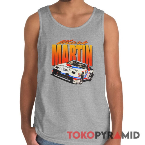 Vintage Nascar Mark Martin 6 Valvoline Tank Top Vintage Nascar Mark Martin 6 Valvoline Tank Top