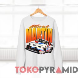 Vintage Nascar Mark Martin 6 Valvoline T-shirt 2 Vintage Nascar Mark Martin 6 Valvoline White Sweatshirt