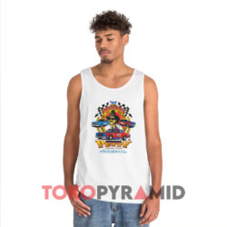 Vintage Nascar Richard Petty Winston Cup White Tank Top