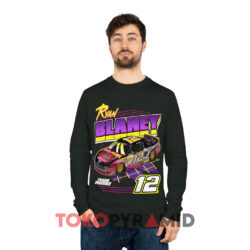 Vintage Nascar Ryan Blaney 12 Bodyarmor Shirt 4 Vintage Nascar Ryan Blaney 12 Bodyarmor Black Long sleeved