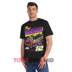 Vintage Nascar Ryan Blaney 12 Bodyarmor Black T shirt