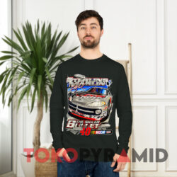 Vintage Nascar Sterling Marlin The Silver Bullet Coors Light T-shirt 4 Vintage Nascar Sterling Marlin The Silver Bullet Coors Light Black Long sleeved